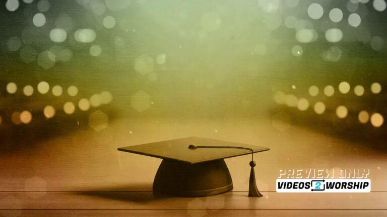 Read more about the article Graduation Cap Motion Background Loop