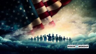 Read more about the article Soldiers Saluting American Flag Motion