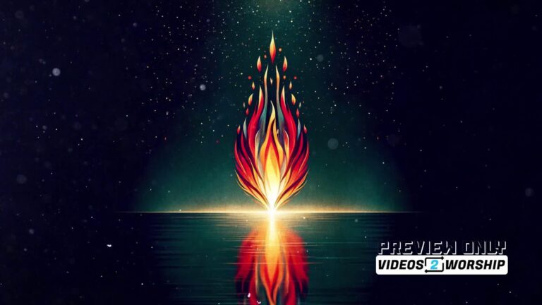 Read more about the article Pentecost Flame Church Motion Background