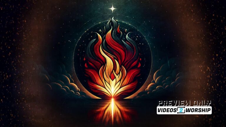 Read more about the article Holy Spirit Flame Of Fire Background Loop