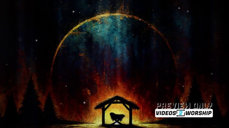 Read more about the article Jesus Is Born This Night Christmas Motion Worship Video Loop