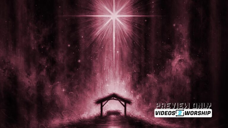 Read more about the article Manger And Star Christmas Advent Motion Loop