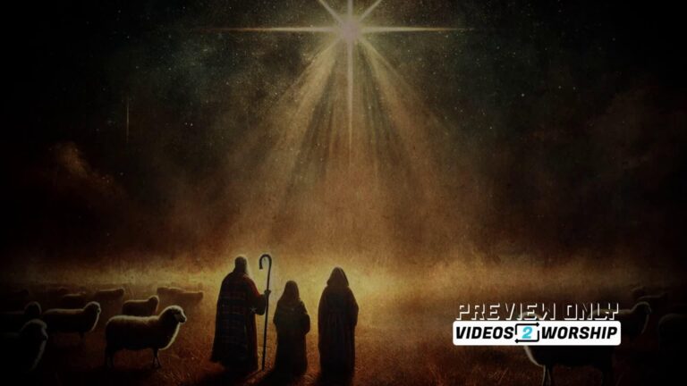 Read more about the article Shepherds In The Field By Night Nativity Motion Worship