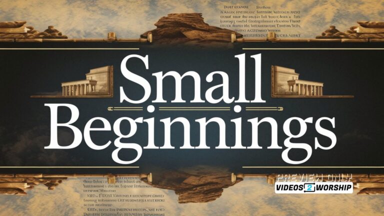 Read more about the article The Power of Small Beginnings: How Humble Starts Lead to Extraordinary Results