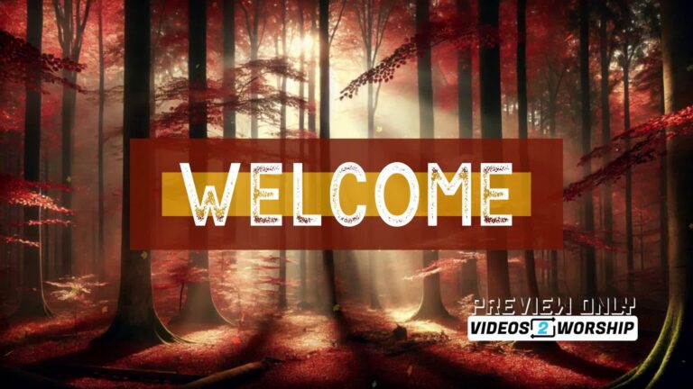Read more about the article Autumn Colorful Fall Forest Welcome Title Motion