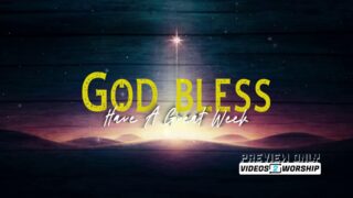 Read more about the article Star Of Wonder: God Bless Title Motion Background