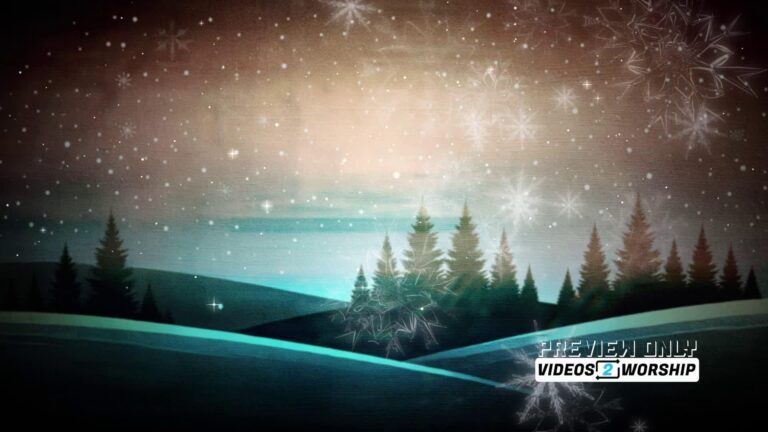 Read more about the article Winter Holidays Scene Motion Worship Video