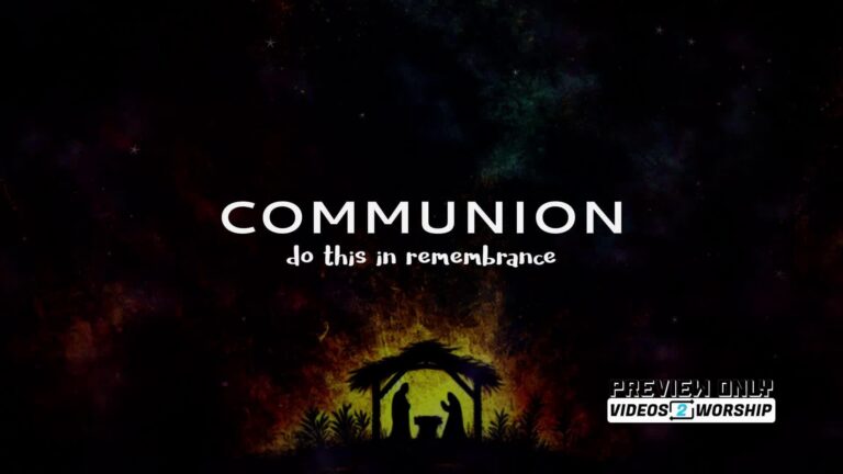 Read more about the article Vintage Christmas Communion Title Background