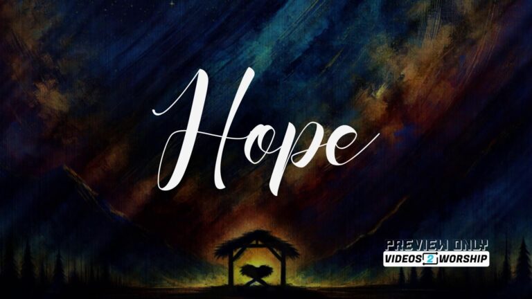 Read more about the article Vintage Christmas Hope Title Motion Worship Background