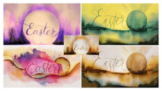 Read more about the article Watercolor Easter Title Slides | Resurrection Sunday Digital Backgrounds | Church Media