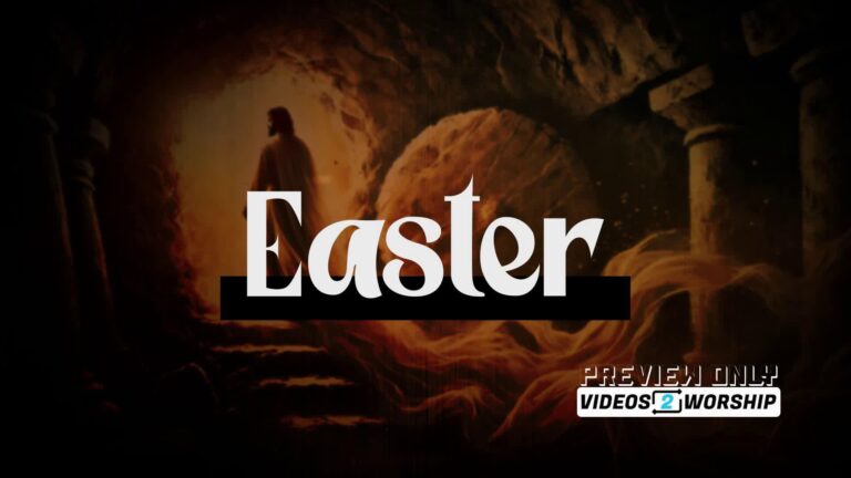 Read more about the article Easter Jesus Leaving Tomb Motion Background with Glowing Stone and Cloth