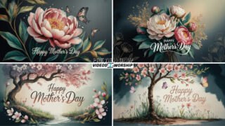 Read more about the article Mother’s Day Floral Slides – Watercolor Peony & Cherry Blossom Digital Download