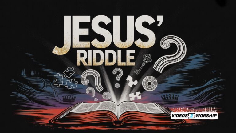 Read more about the article The Messiah’s Riddle: When the Answer Is Greater Than the Question (Sermon + Slides)