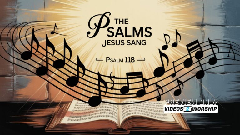Read more about the article The Psalms Jesus Sang – Sermon & Slide Download on Music, Hope & Beauty