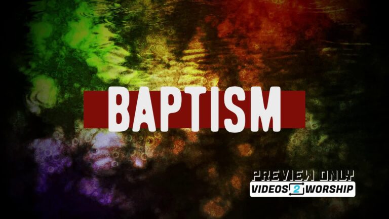Read more about the article Baptism Motion Background | Worship Title Video Loop for Church Services