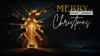 Read more about the article Merry Christmas Text Nativity Worship Background Loop | Holiday Greeting Advent Video