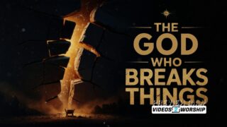 Read more about the article The God Who Breaks Through Christmas Worship Background | Advent Sermon Series Loop