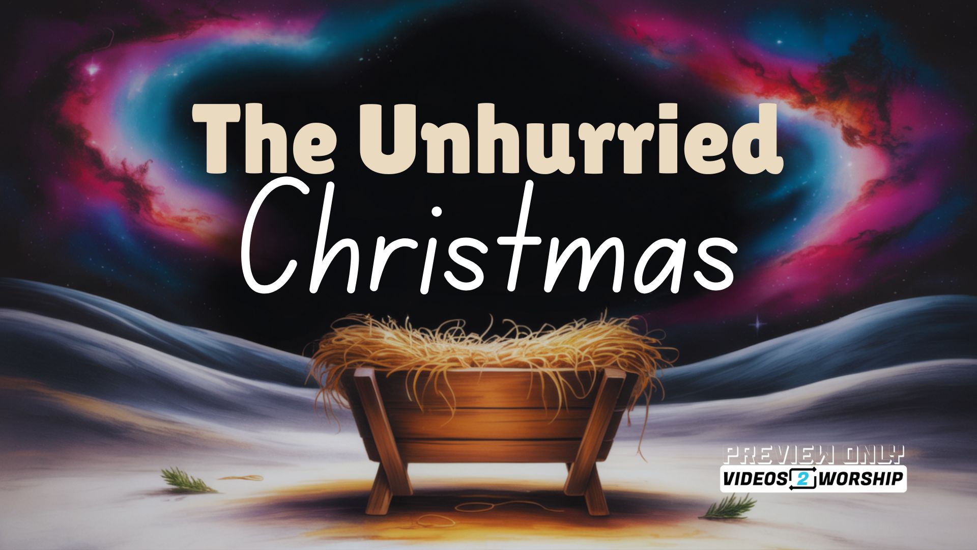 Read more about the article The Unhurried Christmas Sermon Series (Luke 2): A Ready-to-Preach Advent Message + PowerPoint