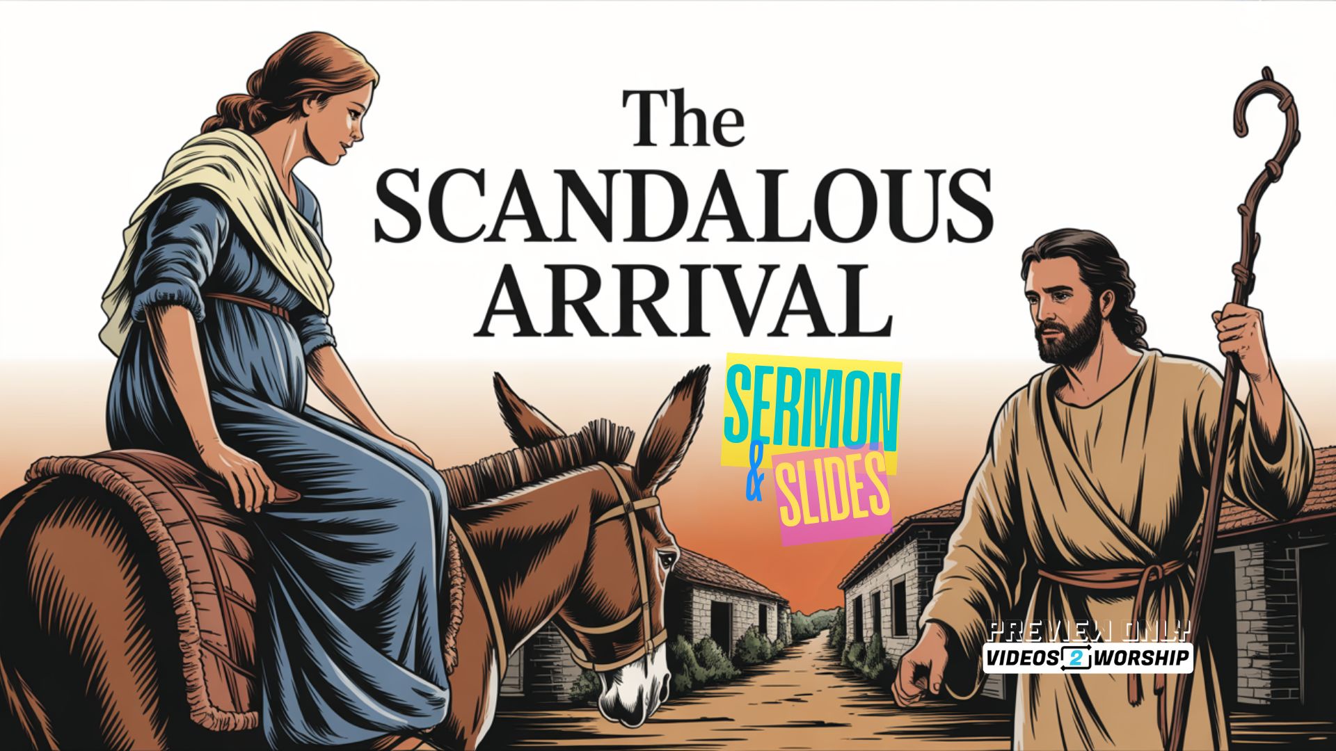 Read more about the article The Scandalous Arrival: A Christmas Sermon on Jesus Entering Our Shame, Brokenness & Hope