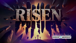 Read more about the article Easter Resurrection Motion Background | Risen | Three Crosses Worship Loop