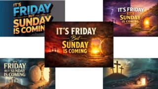 Read more about the article It’s Friday But Sunday Is Coming Title Stills for Church Media