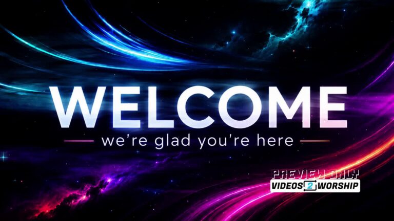 Read more about the article Colorful Lines Welcome Motion Background