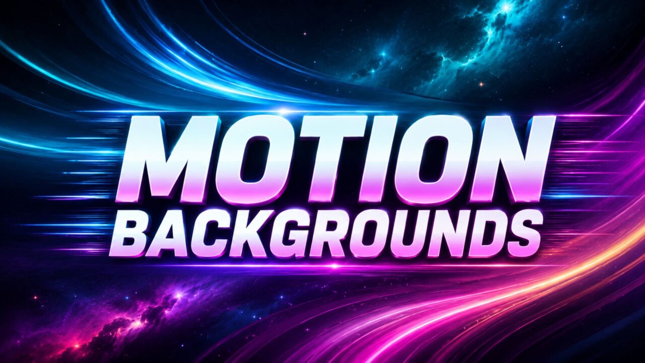 add beautiful moving videos behind lyrics