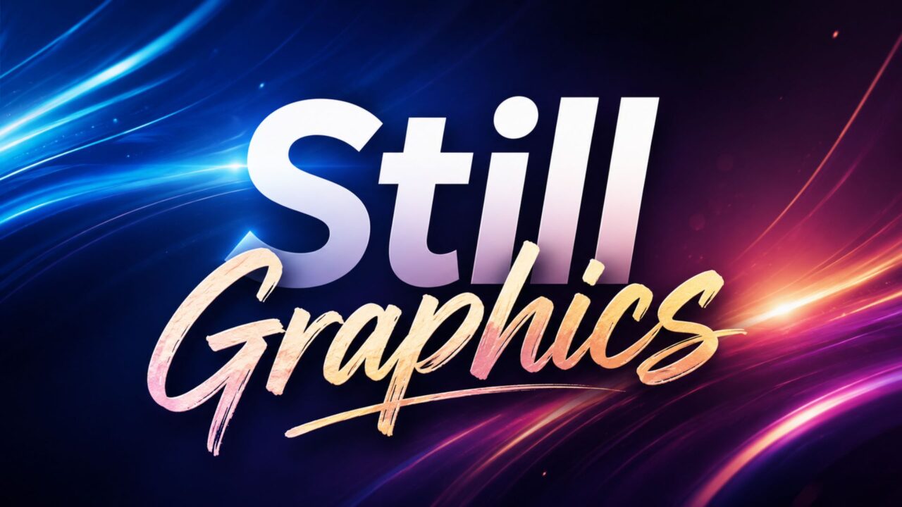 still worship graphics title and slides